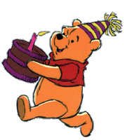 Happy Birthday Amie from Pooh Bear